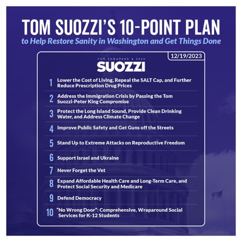 Suozzi 10-point plan