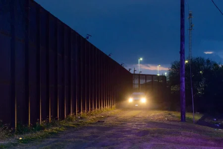 The U.S. / Mexico border.