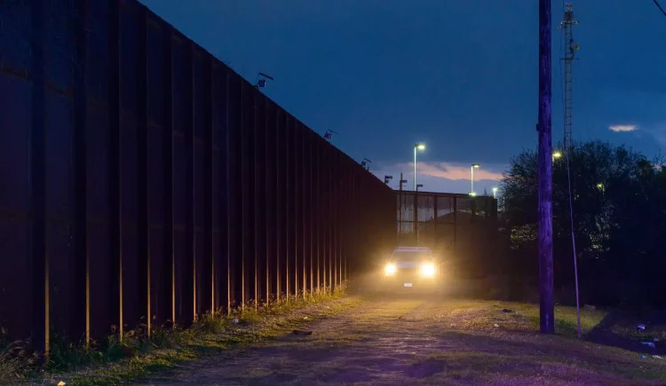 The U.S. / Mexico border.