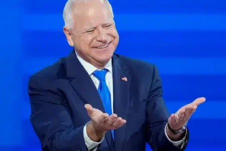 Minnesota Governor Tim Walz at Democratic National Convention