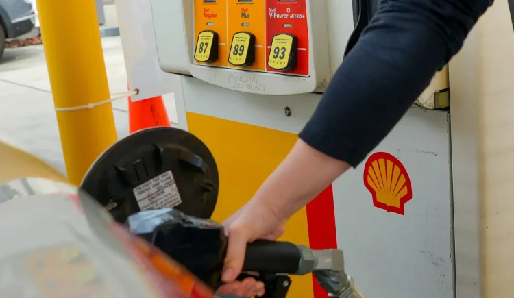 Gaspump at Shell