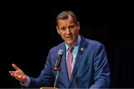 Long Island Rep. Tom Suozzi, in an undated photo, proposed a bill that would dissolve a compensation fund for those believed to be political supporters of President Donald Trump. Credit: Jeff Bachner